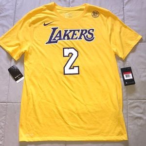 NWT, Nike DriFit Cotton Tee -Ball #2/Lakers